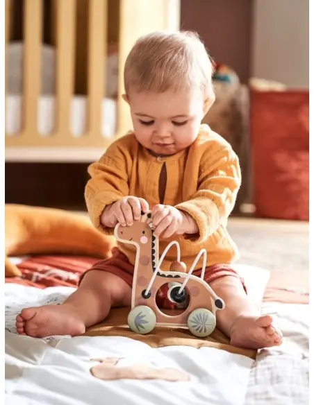 Boulier en bois FSC® Girafe 0m+ Jouet - Maroc