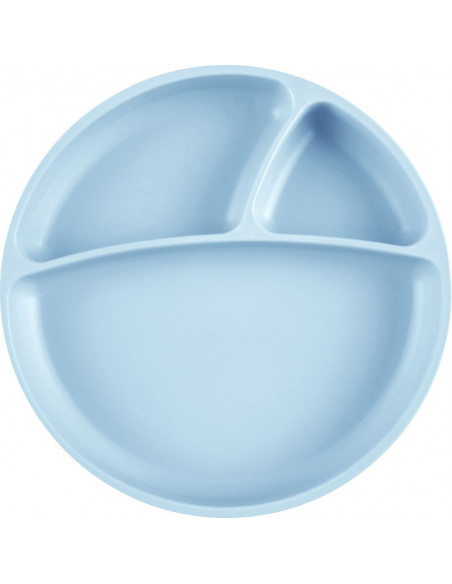 Minikoioi Assiette Multi-Compartiments Avec Ventouse En