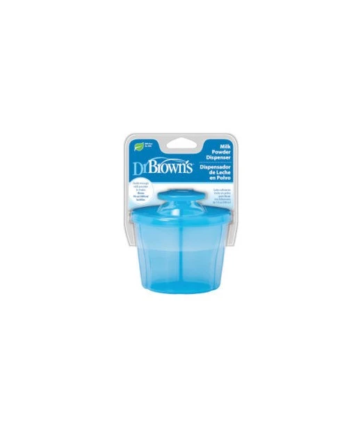 Dr Brown's powdered milk dispenser — blue