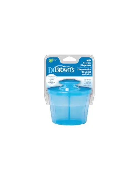 Dr Brown's powdered milk dispenser — blue