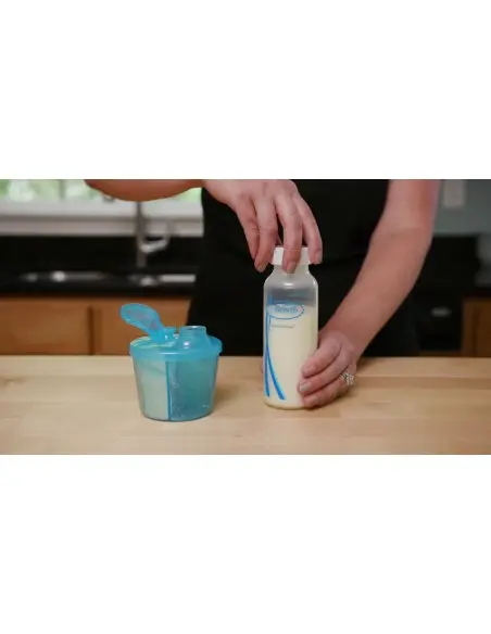 Dr Brown's powdered milk dispenser — blue — photo 3