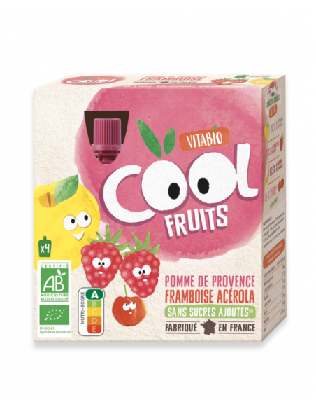 Vitabio Pomme Framboise Cool Fruits (Dès 6mois) Céréales &