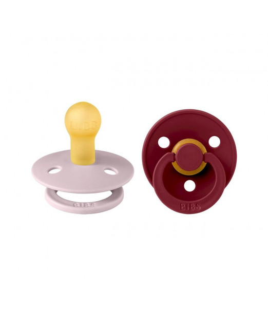 Sucette BIBS Pack De 2 Pink Plum/Elderberry Sucettes - BIBS 2