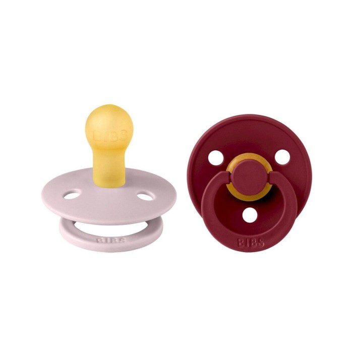 Sucette BIBS Pack De 2 Pink Plum/Elderberry Sucettes - BIBS