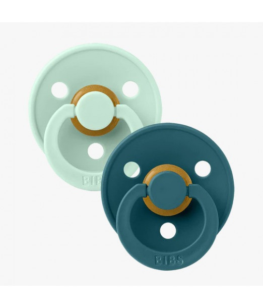Sucette BIBS Pack De 2 Nordic Mint/Forest Lake Sucettes - BIBS