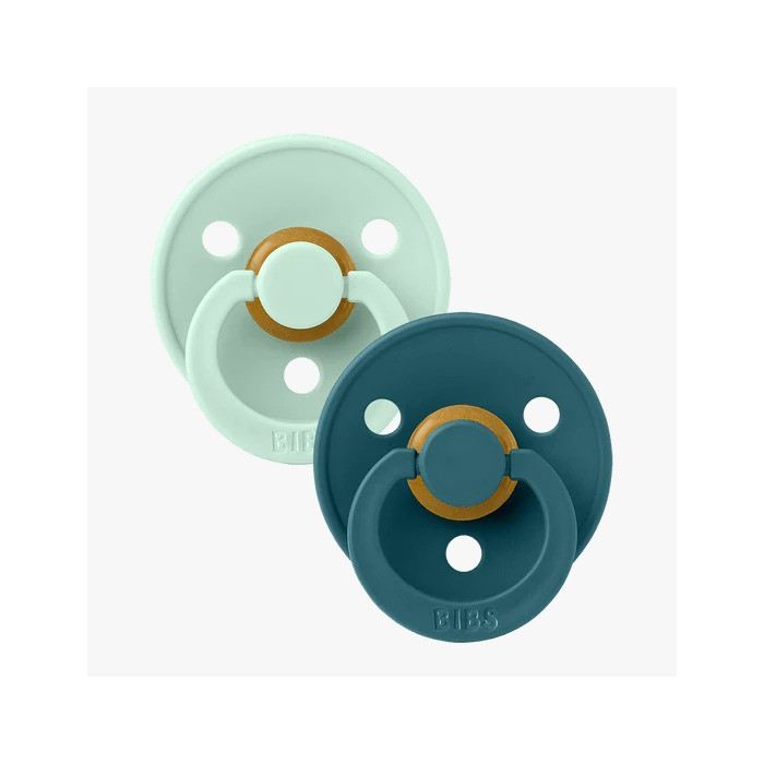 Sucette BIBS Pack De 2 Nordic Mint/Forest Lake Sucettes - BIBS