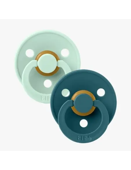 Sucette BIBS Pack De 2 Nordic Mint/Forest Lake Sucettes - BIBS