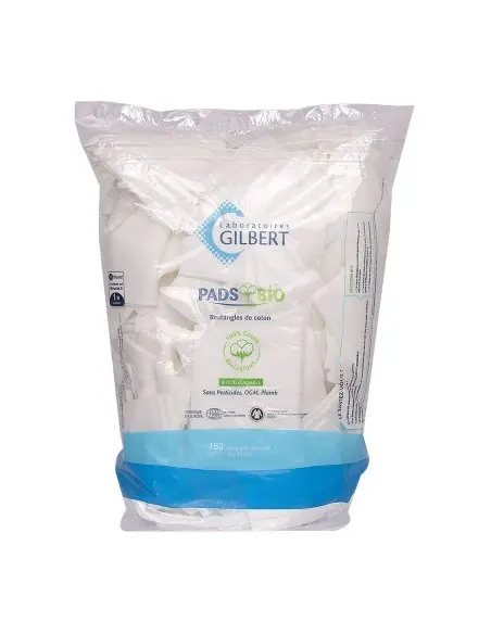 Gilbert organic rectangular cotton pads 180 units