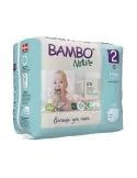 Couches Bambo Nature Taille 2 (3-6kg) 30 unités