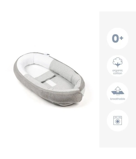 Doomoo Cocoon bed reducer Classic Grey 2