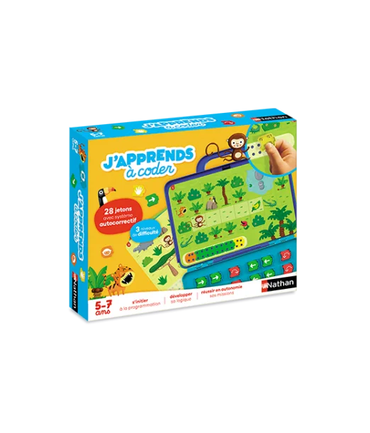 J'apprends à coder (dès 5ans) Nathan Jeux éducatifs - Nathan