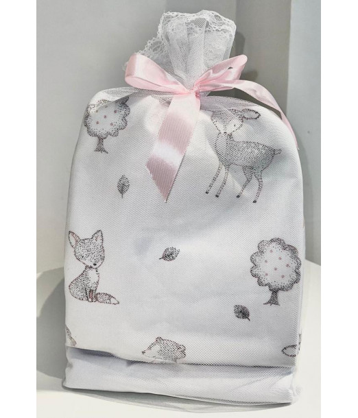 Parure de Lit Bébé 60x120cm Forêt Linge de lit - Maroc