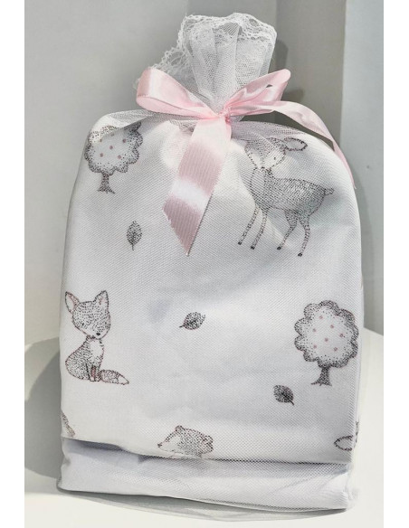 Parure de Lit Bébé 60x120cm Forêt Linge de lit - Maroc