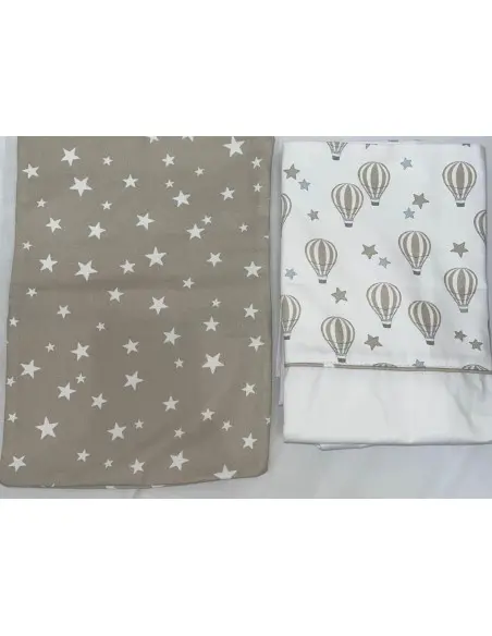 Baby bedding set 60x120 cm — Hot air balloon
