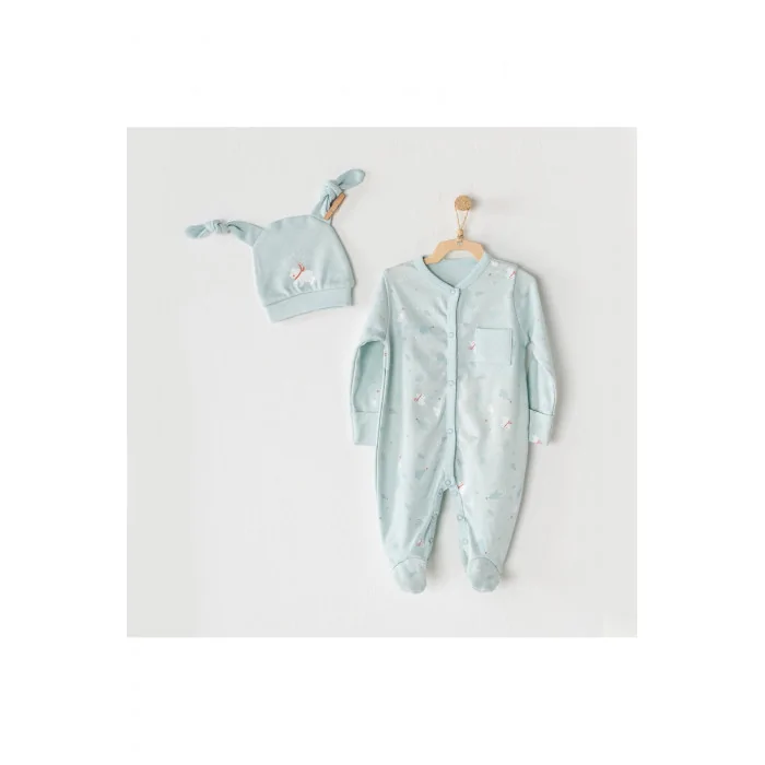Grenouillère Ours Blanc 100% Coton 3-6mois Pyjama bébé - Maroc