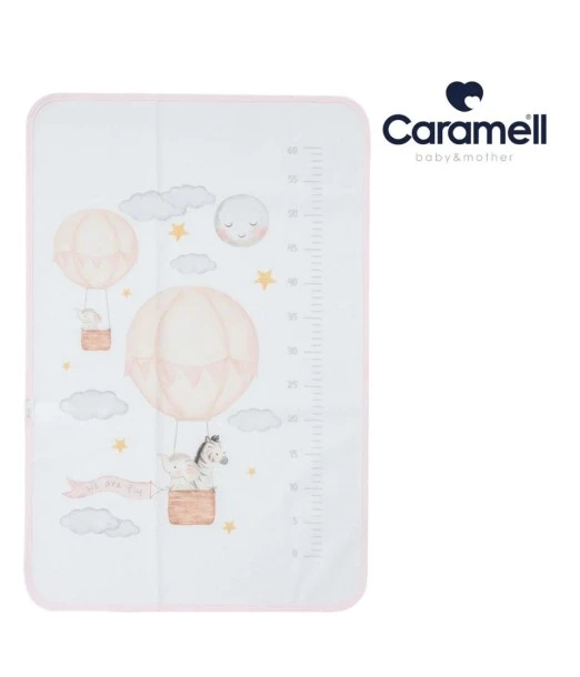 Changing pad with measuring ruler - Hot-air balloon