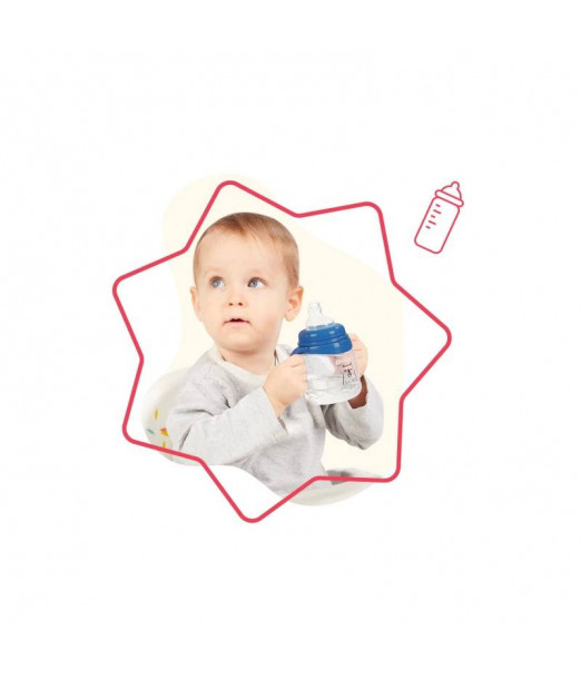 Tasse Anti-Fuite Bec En Silicone Souple 180 Ml Badabulle 2