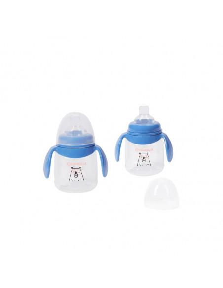 Tasse Anti-Fuite Bec En Silicone Souple 180 Ml Badabulle