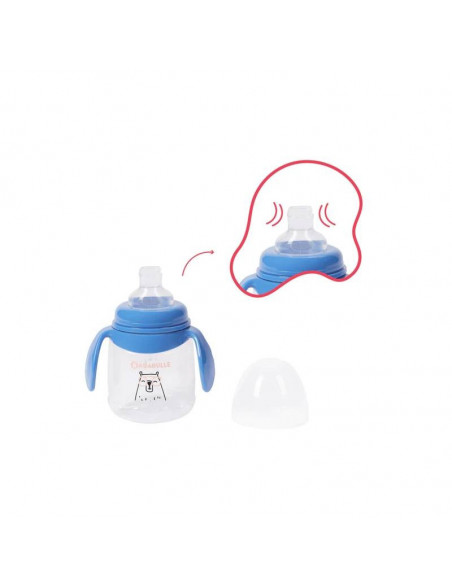 Tasse Anti-Fuite Bec En Silicone Souple 180 Ml Badabulle
