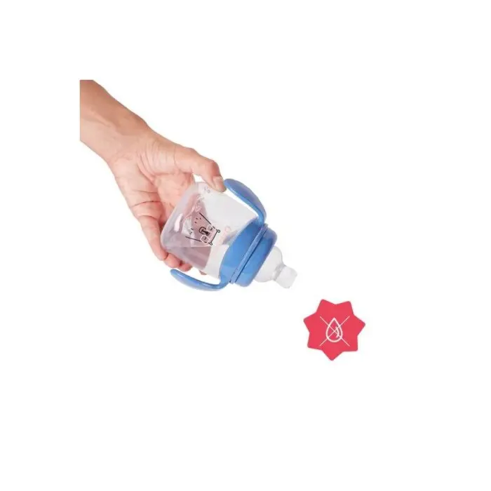 Tasse Anti-Fuite Bec En Silicone Souple 180 Ml Badabulle
