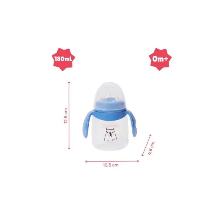 Tasse Anti-Fuite Bec En Silicone Souple 180 Ml Badabulle