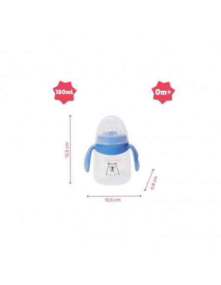 Tasse Anti-Fuite Bec En Silicone Souple 180 Ml Badabulle