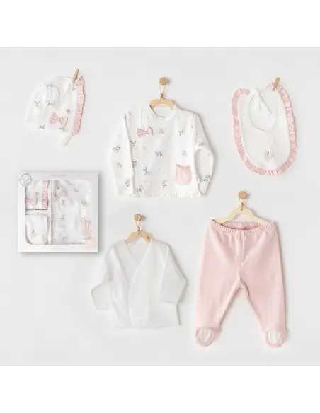 Newborn gift set 100% cotton 5-piece Fairy