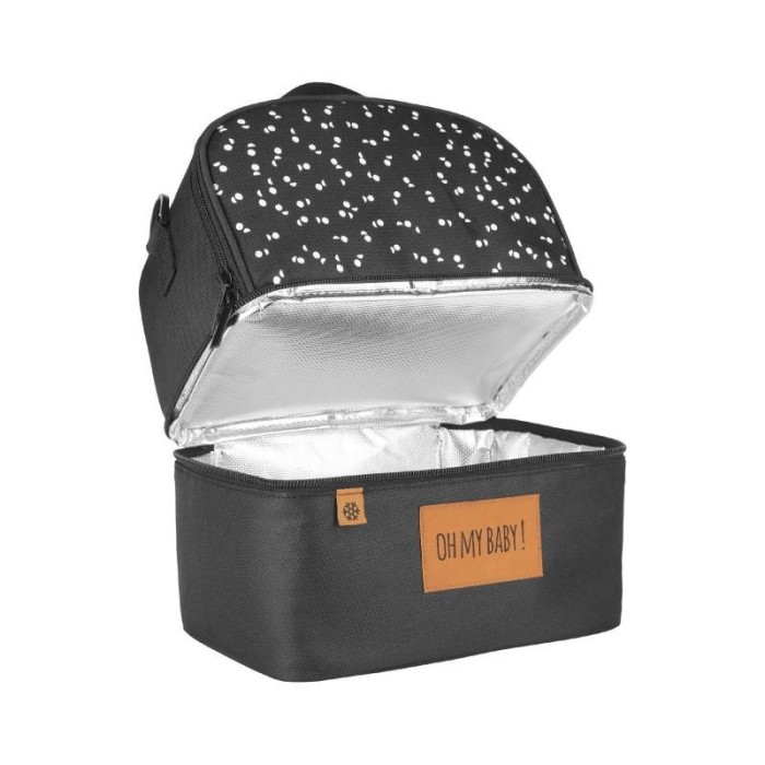 Sac Repas Isotherme Pick & Go + 1 Contenant 300ml + 1 Tasse + 2