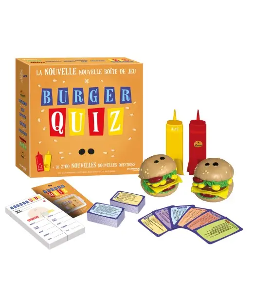 Burger Quiz: La Nouvelle Nouvelle Boîte de Jeu Dujardin 12ans+ 2