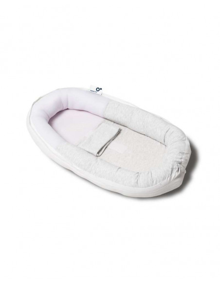 Cocoon Réducteur De Lit Blue Chiné White Doomoo Cocon - Doomoo