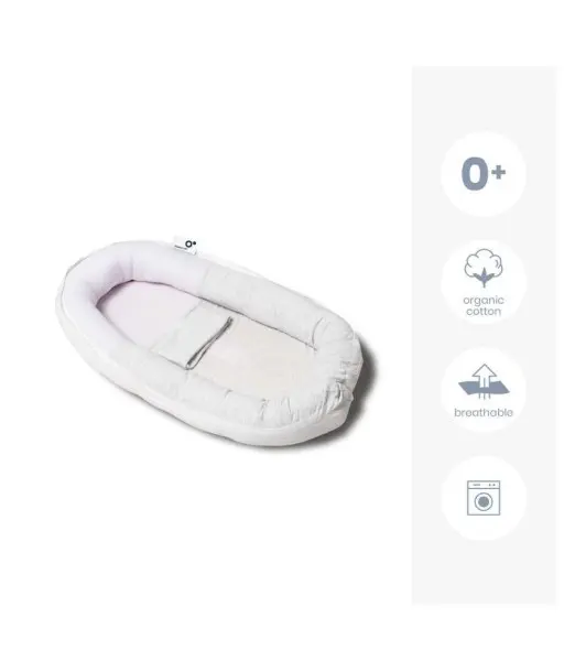 Cocoon Réducteur De Lit Blue Chiné White Doomoo Cocon - Doomoo 2