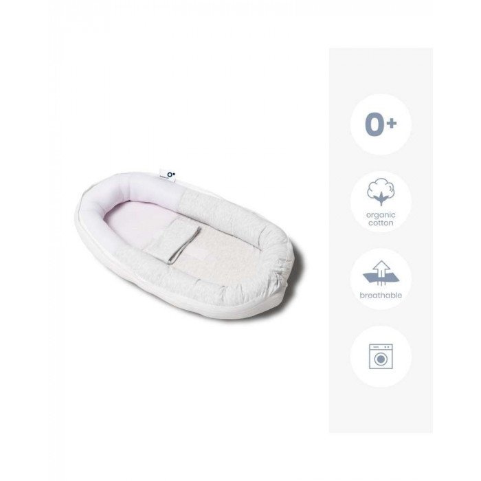 Cocoon Réducteur De Lit Blue Chiné White Doomoo Cocon - Doomoo