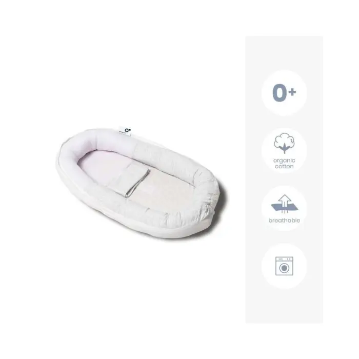 Cocoon Réducteur De Lit Blue Chiné White Doomoo Cocon - Doomoo