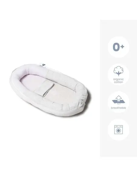 Cocoon Réducteur De Lit Blue Chiné White Doomoo Cocon - Doomoo