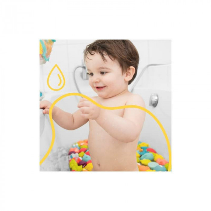 Jouets De Bain Rigolos Splash Ocean x6 Badabulle Jouet de bain 