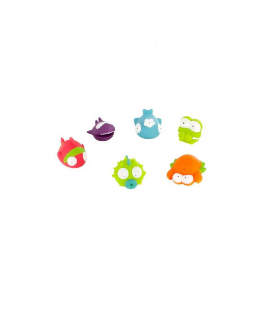 Jouets De Bain Rigolos Splash Ocean x6 Badabulle Jouet de bain 