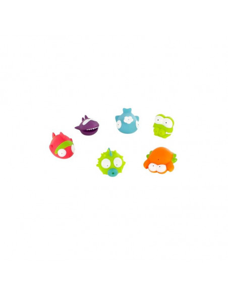Jouets De Bain Rigolos Splash Ocean x6 Badabulle Jouet de bain 