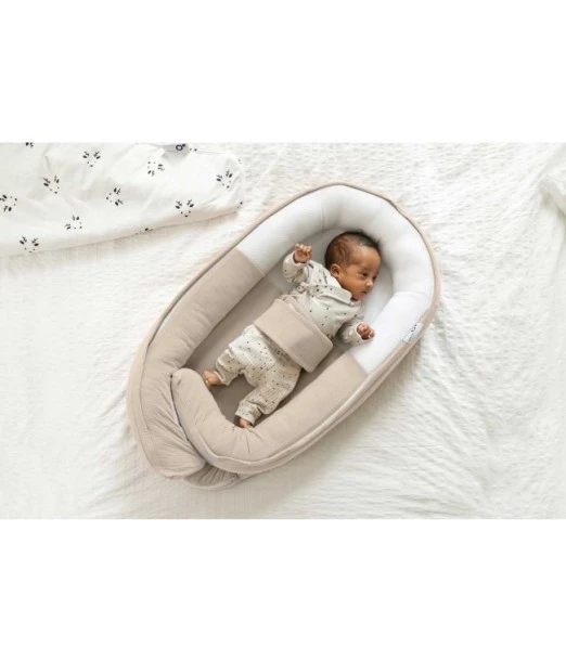 Doomoo Cocoon bed reducer beige sand 2