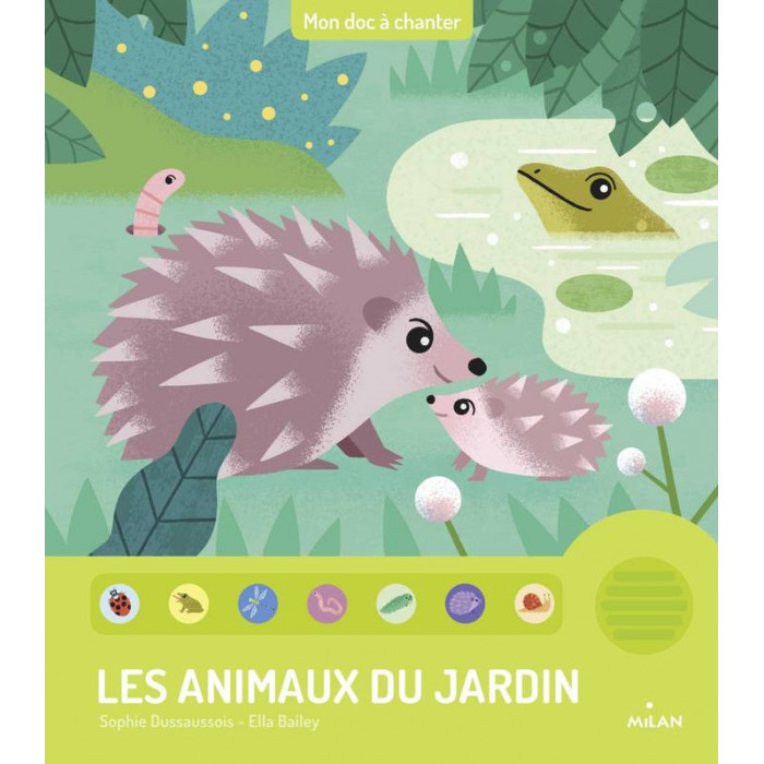 Livre Sonore - Les animaux du jardin 1an+ 0 - 3 ans - Maroc