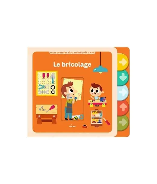 Livre Animé - Le bricolage 2ans+ 0 - 3 ans - Maroc