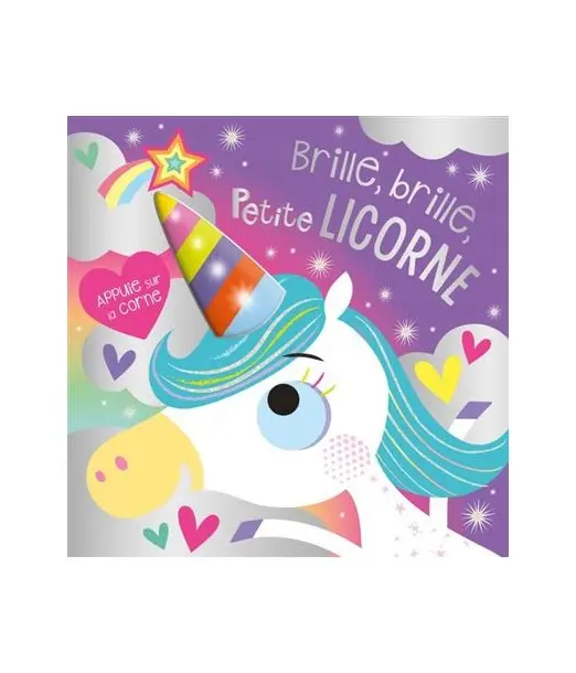 Livre d'éveil - Brille, brille petite licorne 0m+ 0 - 3 ans - 