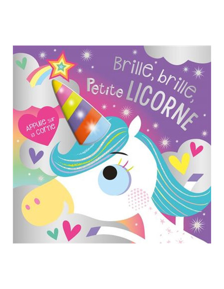 Livre d'éveil - Brille, brille petite licorne 0m+ 0 - 3 ans - 