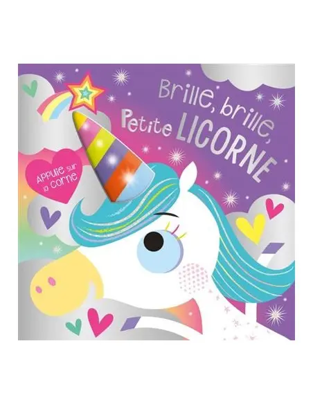Livre d'éveil - Brille, brille petite licorne 0m+ 0 - 3 ans - 