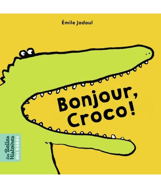 Baby discovery book - Hello, Croco !