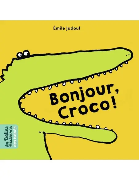 Baby discovery book - Hello, Croco !