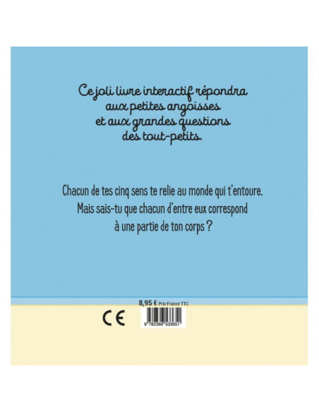 Livre interactif - Les 5 sens 3 - 5 ans - Maroc