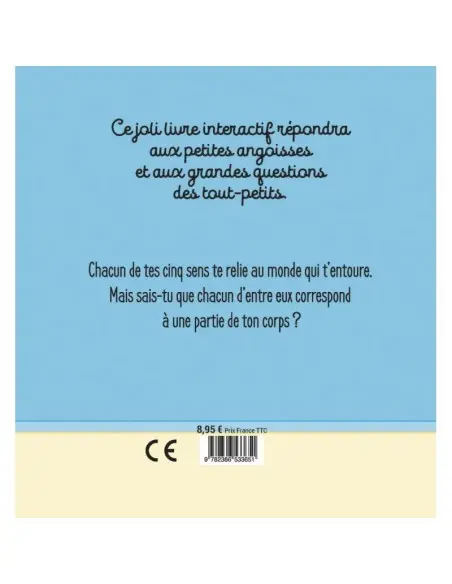 Livre interactif - Les 5 sens 3 - 5 ans - Maroc