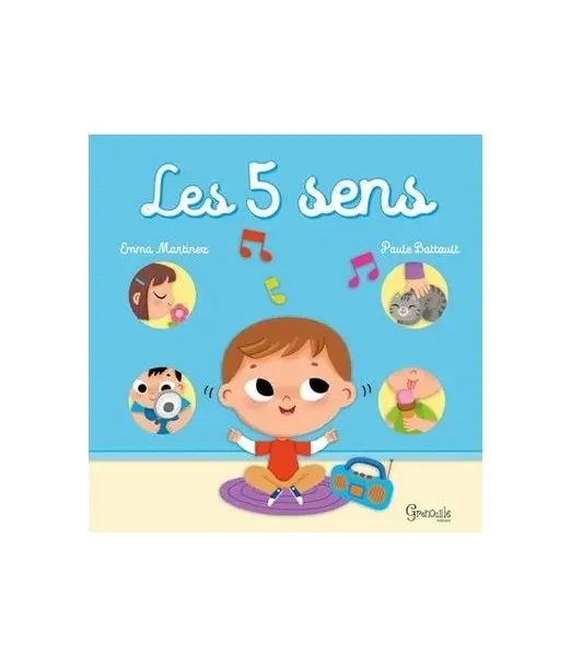 Livre interactif - Les 5 sens 3 - 5 ans - Maroc