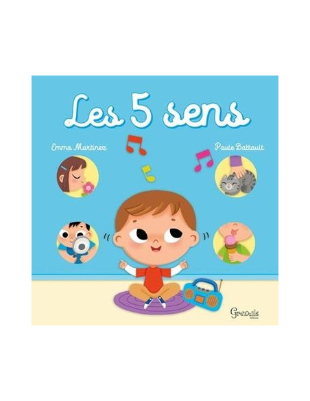 Livre interactif - Les 5 sens 3 - 5 ans - Maroc