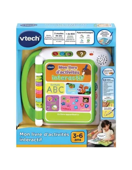 Mon livre d'activités interactif - J'écris, je joue et